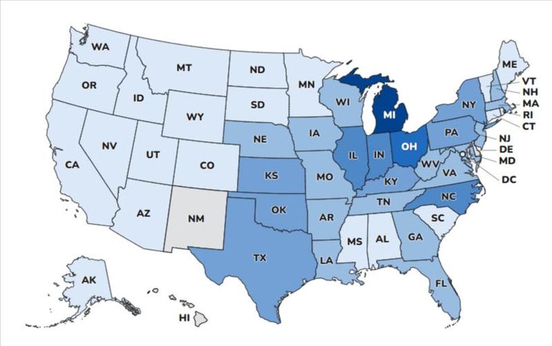 The CDC reports 13,895 lab-confirmed cases of cyclosporiasis in the U.S. as of Aug. 11, 2026.