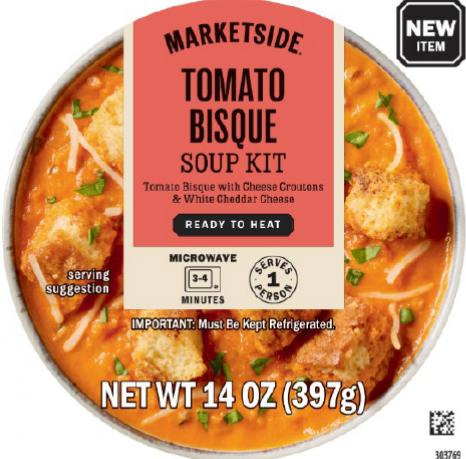 Kettle Cuisine LLC of Maryland recalled Marketside Tomato Bisque Soup Kits sold at Walmart due to potential listeria contamination in August 2026.