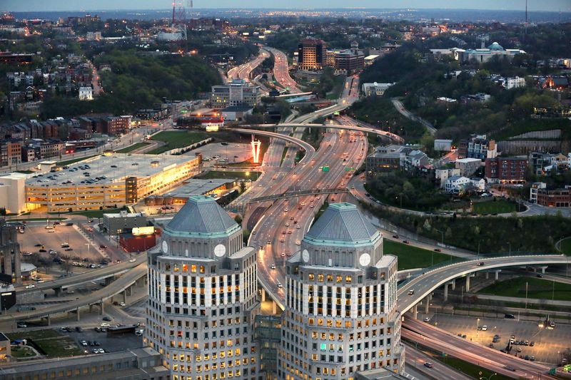 Headquarters of Procter & Gamble in downtown Cincinnati.