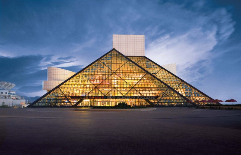 The 27th Annual Rock and Roll Hall of Fame Induction Ceremony returns to Cleveland for a week of events beginning April 5, 2012 and culminating with the Induction Ceremony on April 14, 2012. (Rock and Roll Hall of Fame and Museum)