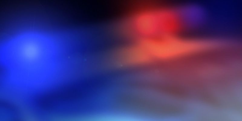 Police car light bar background