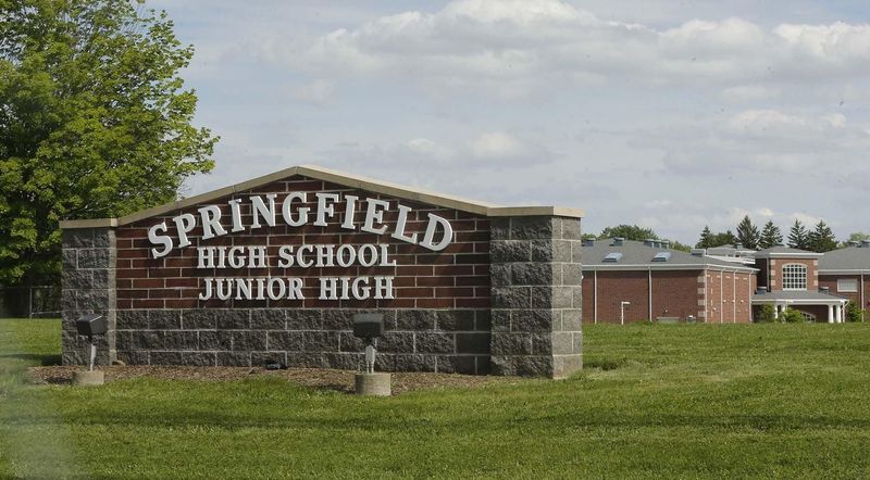 Springfield High School and Junior High School. The Springfield Local School District will have a levy on Tuesday's ballot.