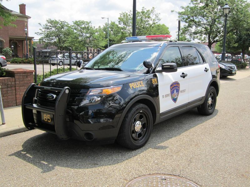 Canton police cruiser