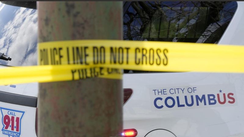Columbus police have surrounded a home near the Ohio State campus Sunday morning after a suspect inside exchanged shot with police.