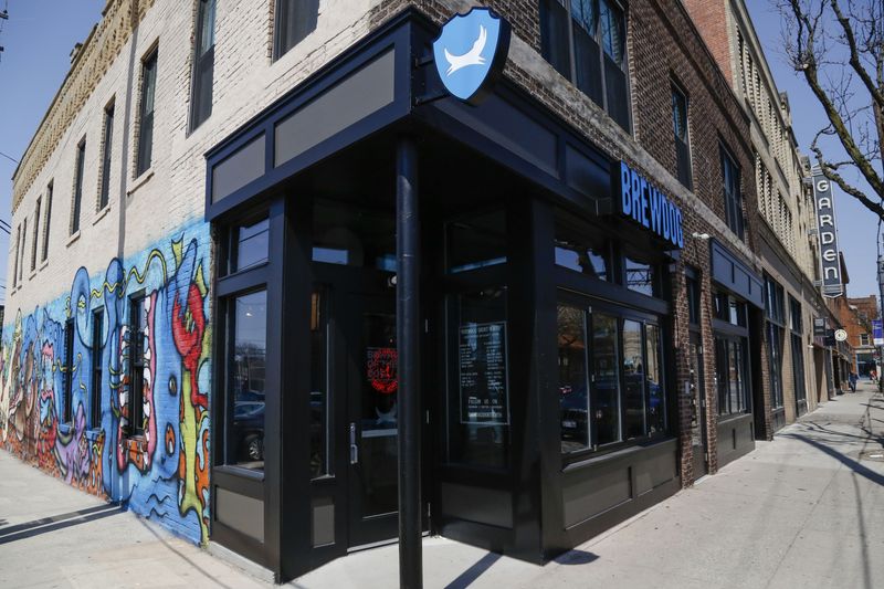 BrewDog will open this pub in the Short North on Saturday. It will serve beers made at the U.S. brewery in Canal Winchester, plus a few special drafts from BrewDog's operation in Scotland. It is the model for BrewDog's expansion throughout the U.S. [Joshua A. Bickel/Dispatch]