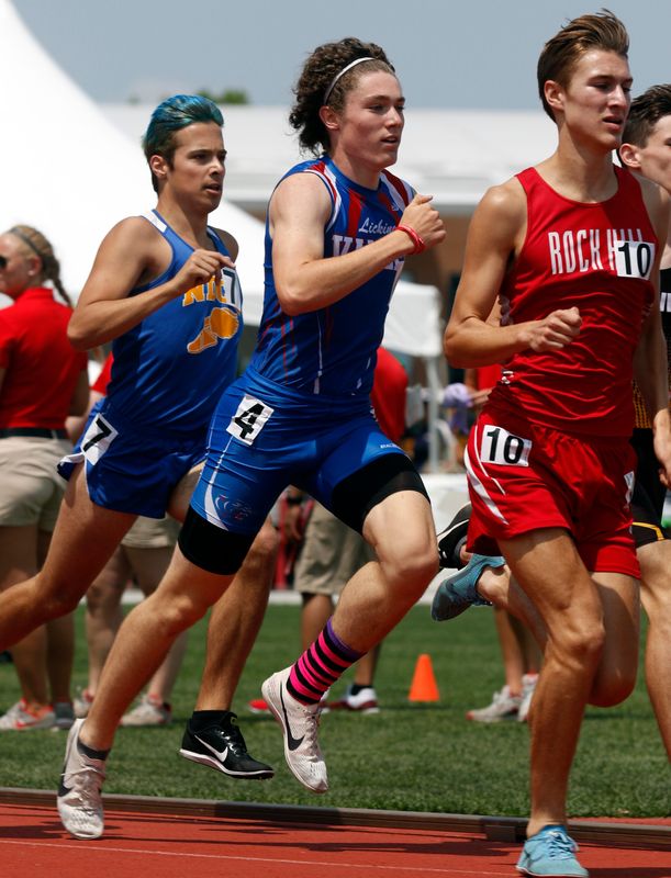 Ramen Felumlee, racing in the 800-meter run during the 2019 Division II state meet, was inducted into the Licking Valley Hall of Fame on Feb. 21, 2026.