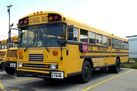 SCHOOLBUS.METRO.WEDNESDAY.JULY.11,.2007. School bus for graphic. Photo shot Wednesday July 11, 2007 . The Enquirer/Cara Owsley.