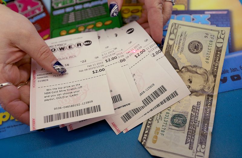 Powerball tickets were selling fast Monday, Feb. 9, 2015, at Buck’s Market on South Meridian Street in Indianapolis.