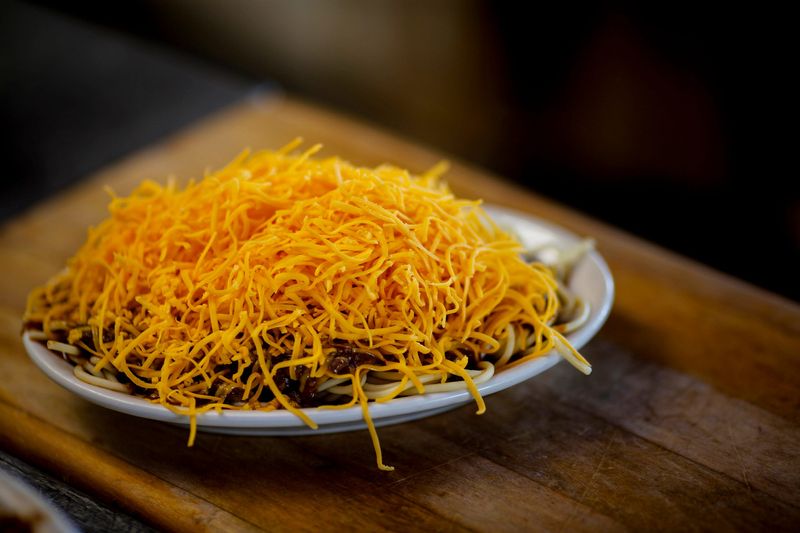 A classic Cincinnati chili 3-way.