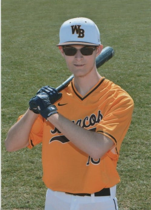 Austin Grammar, shown here as  a senior baseball player at Western Brown, rolled a 299 in the championship match of the New York Classic to win his first Professional Bowlers Association tournament.