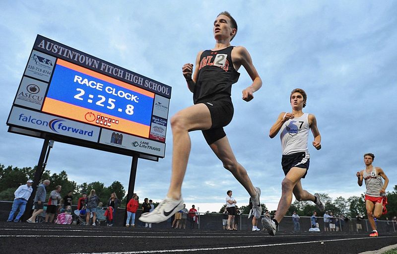 Before competing for Notre Dame and Arizona State track, Vincent Mauri ran for Howland High School.