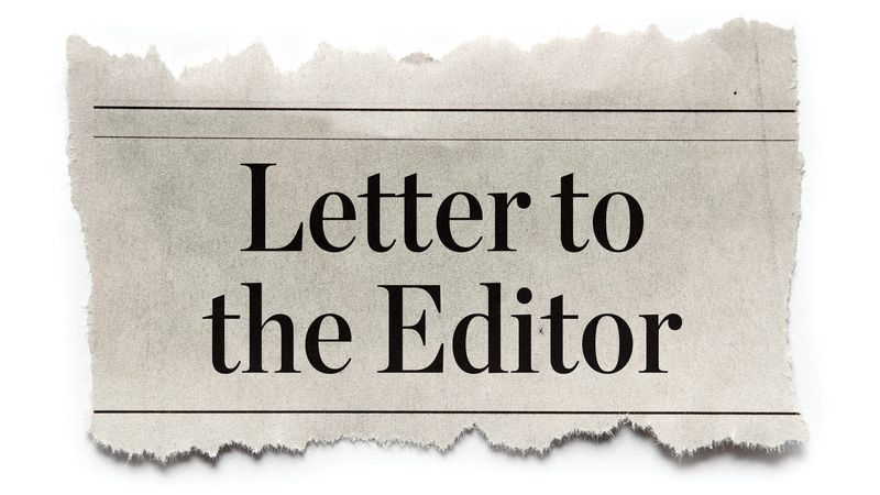 A Letter to the Editor.
