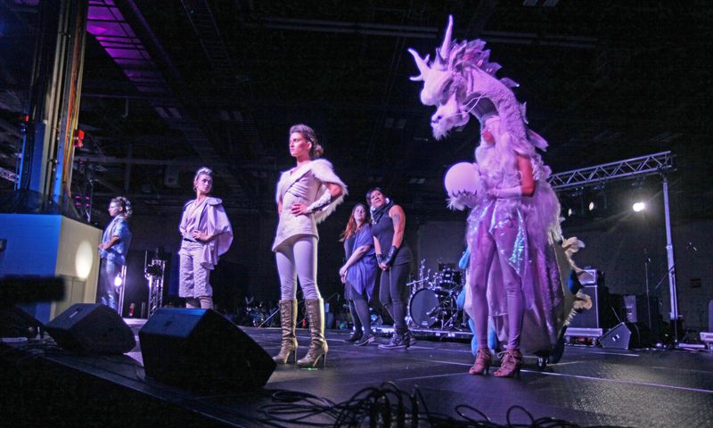Contestants walked the runway in the 2019 Costume Couture Fashion Show, the main event of HighBall Halloween.