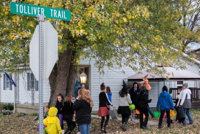 Trick or treating will take place from 5:30 to 6:30 p.m. Oct. 31 in Byesville this year.