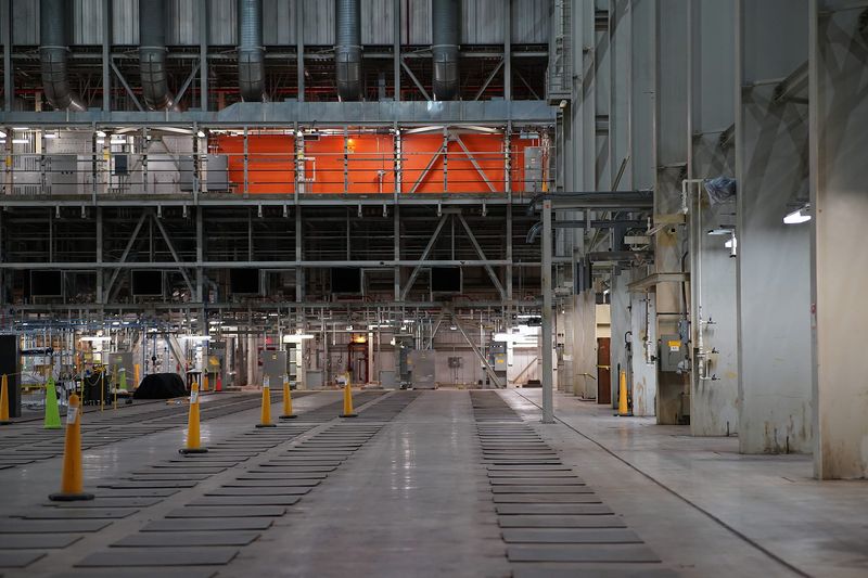 A photo inside the American Centrifuge Plant in Piketon taken in 2023. Centrus, which operates the facility, has plans to expand its capacity to produce enriched uranium at the site to use in American nuclear power plants.