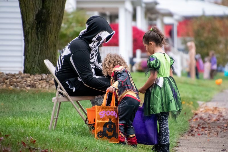 Zanesville residents took to the streets for trick or treat in 2023.