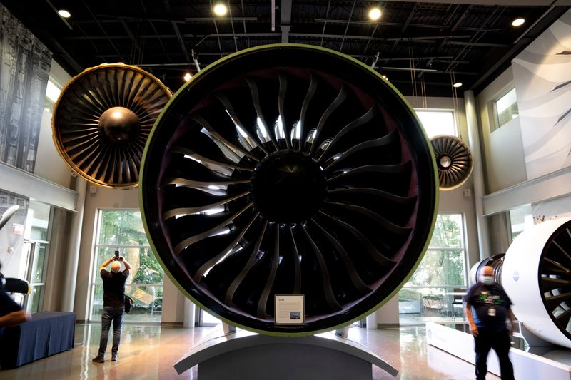 A view of jet engines at the GE Aerospace Learning Centre in Evendale on Tuesday, April 2, 2024.