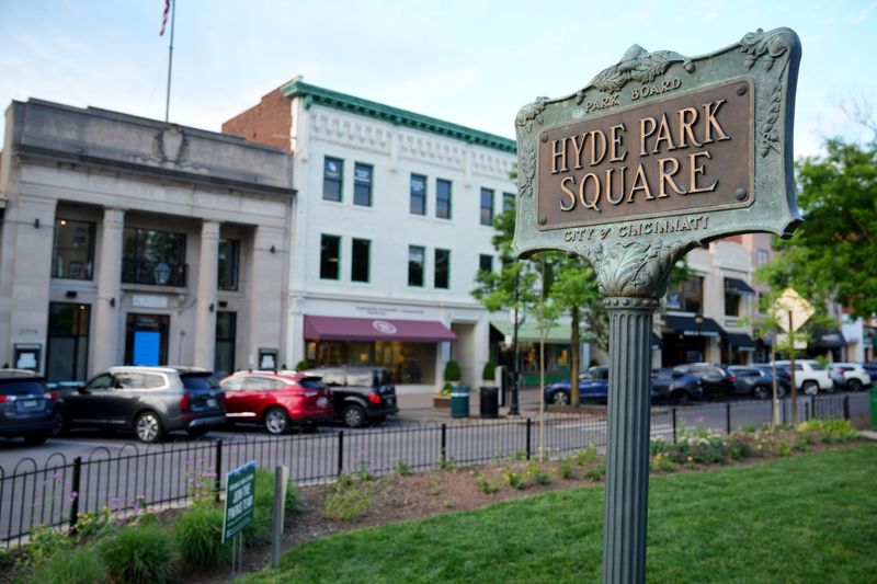 Hyde Park Square, pictured, Monday, May 13, 2024, in Cincinnati, Ohio.