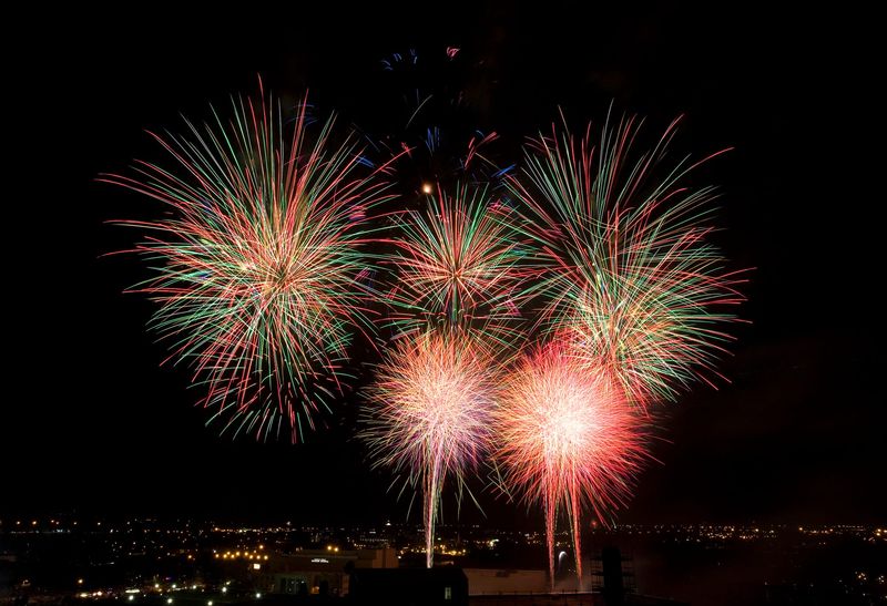 Red, White and Boom fireworks 2011.