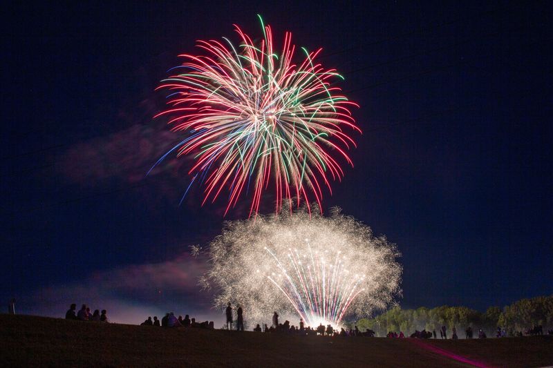 Residents packed the banks of the Sandusky River for the Fourth of July Fireworks in Fremont. This year's fireworks will be celebrating America's 250th anniversary.