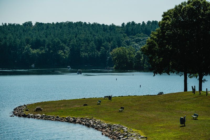 Boaters cruise Leesville Lake in Carroll County in this file photo from July 2024.
