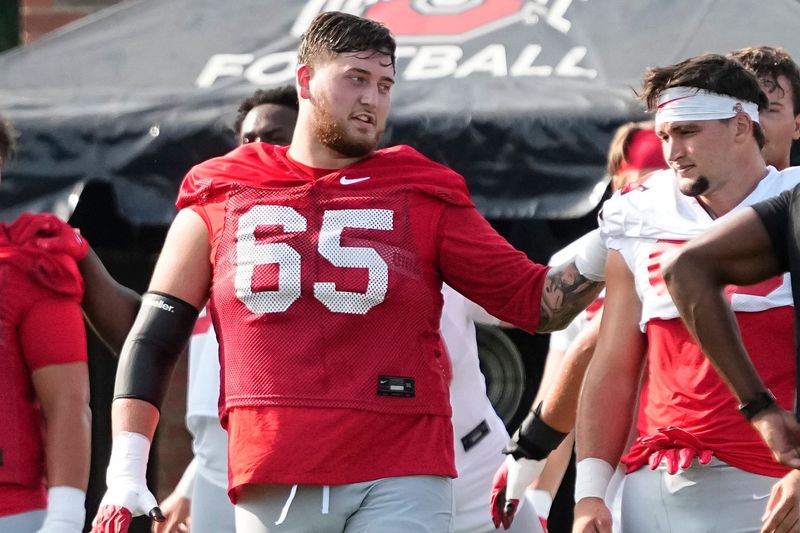 Offensive lineman Zen Michalski appeared in seven Ohio State games in 2024-25 and started once against Nebraska before suffering an injury.