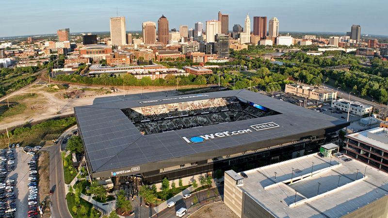 Lower.com field was built after the business community and fans rallied to “Save the Crew.” It opened in 2021.