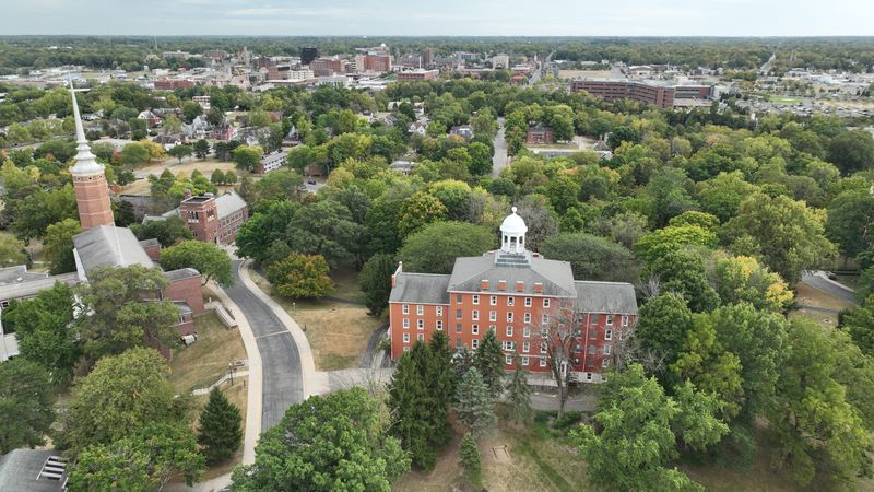 Wittenberg University, seen Sept. 17, 2024. The university was placed on probation following concerns over its long-term financial stability.