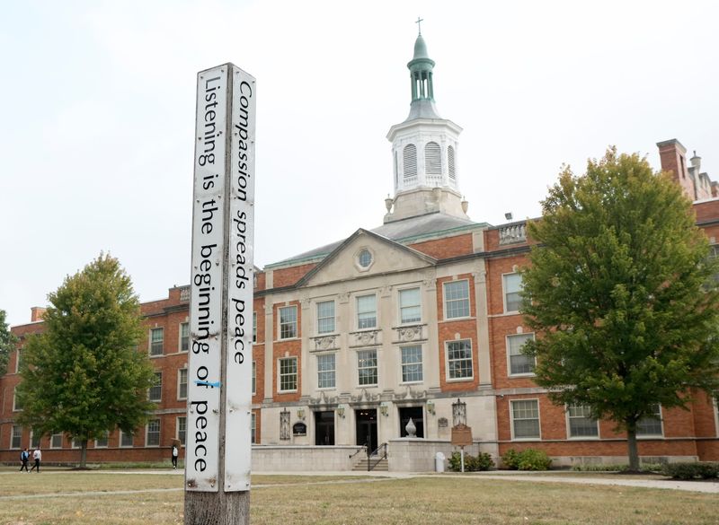 Sept. 25, 2024; Columbus, Ohio, USA;
Erskine Hall on the campus of Ohio Dominican University in Columbus.