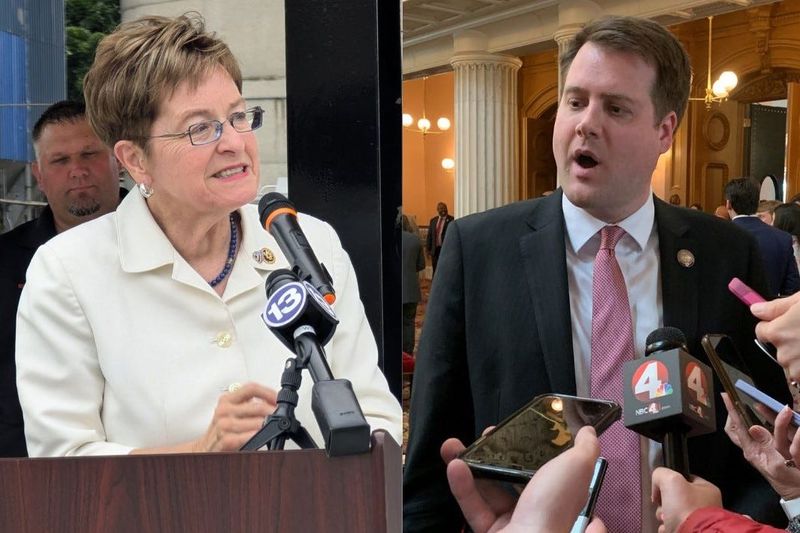 Rep. Derek Merrin is challenging U.S. Rep. Marcy Kaptur for the 9th congressional district seat.