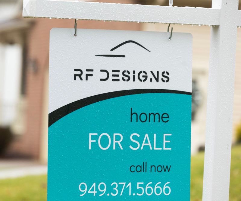 For sale sign.
