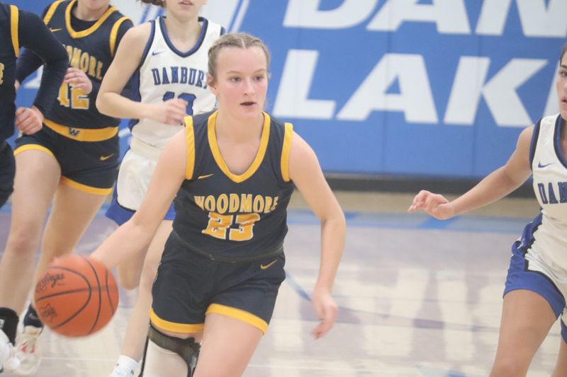 Woodmore's Kelsey Kaylor takes a look.