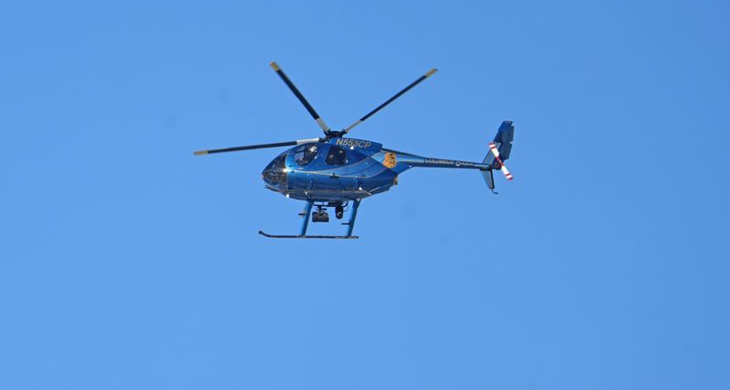 The Columbus Division of Police will be phasing out its fleet of MD530F helicopters, like this one picture flying over the Hilltop in January, beginning with two new Bell 505 helicopters later in 2025. The new helicopters should be more advanced, able to fly higher and thus, be quieter, officials say.