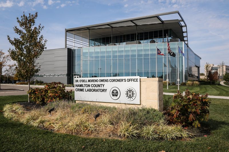 The Hamilton County Coroner's Office and Crime Laboratory in Blue Ash.