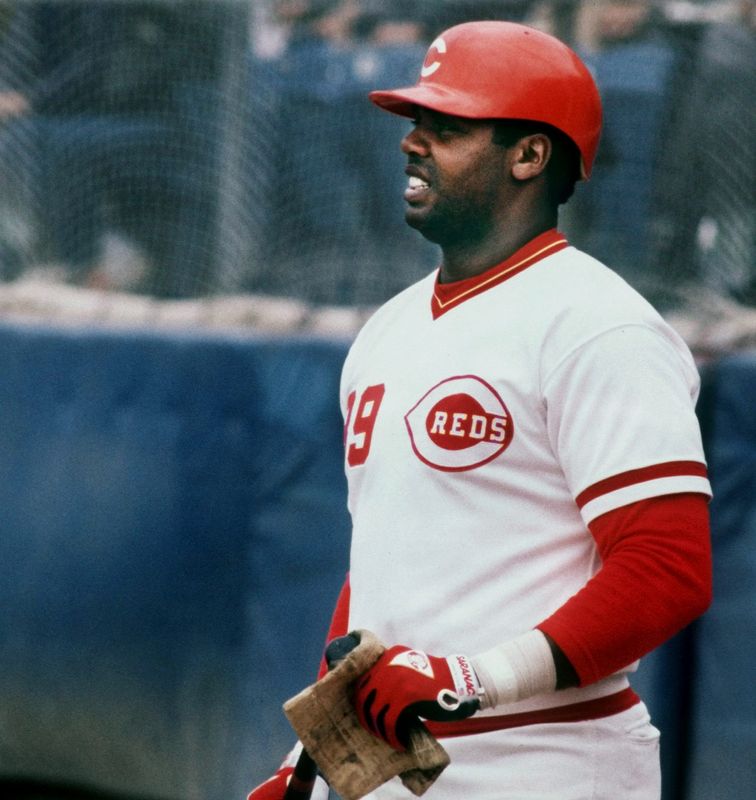 Dave Parker with the Reds in 1987.