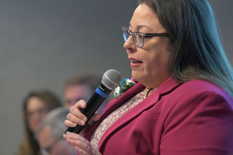 Mansfield Mayor Jodie Perry.
