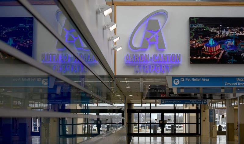 Akron-Canton Airport has reported a growth in passengers in recent years.