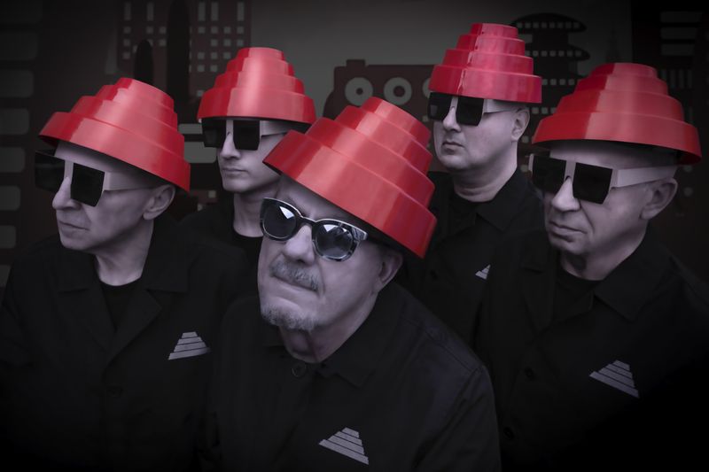 DEVO will stop at KEMBA Live! on June 20. In connection with the show, 934 Gallery is hosting an exhibit of limited-edition DEVO prints, with the opportunity for buyers to meet the band.