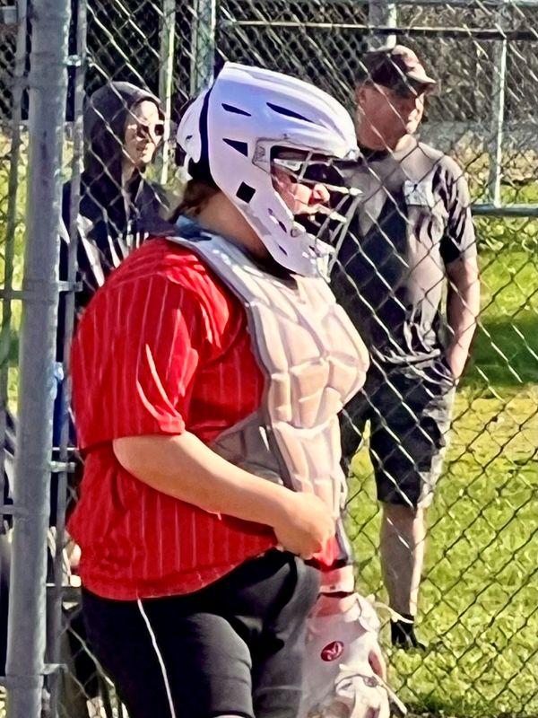 Ridgedale senior catcher Alexis Burton was one of the Marion area's top hitters in 2025.