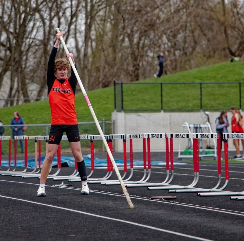 Hoover's Joey Smart vaulted a career-best 15 feet before injuries ended his indoor season.