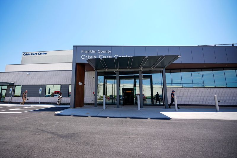 Franklin County Crisis Care Center on Wednesday, April 23, 2025 in Columbus, Ohio.