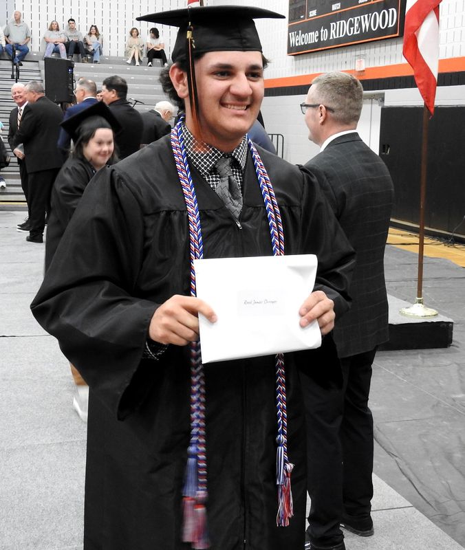 Ridgewood High School's 2025 graduation ceremony was held May 18 at the high school in West Lafayette.