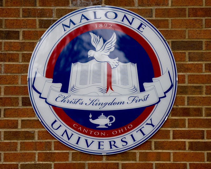 The campus of Malone University. May 20, 2025