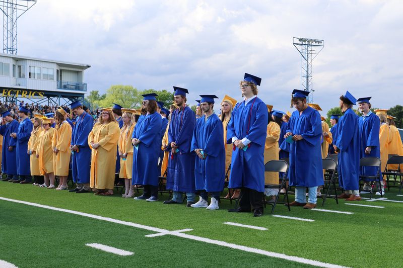 The graduation ceremony for the Electrics’ class of 2025 took place on May 23.