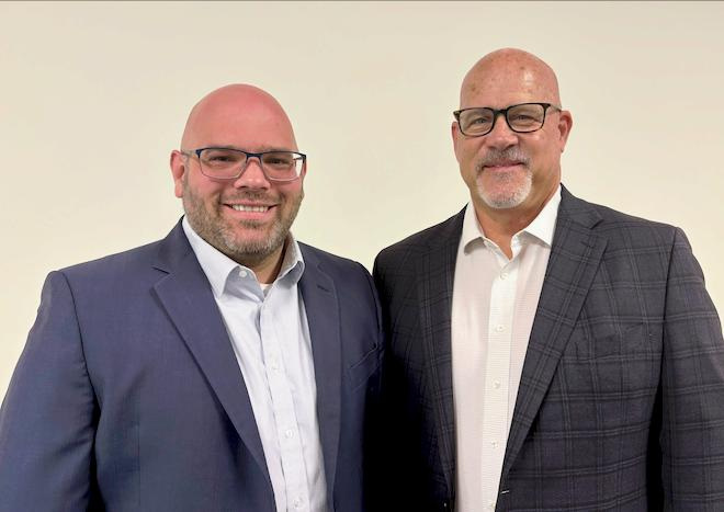 Allworth Financial's Steve Hruby and Bob Sponseller.