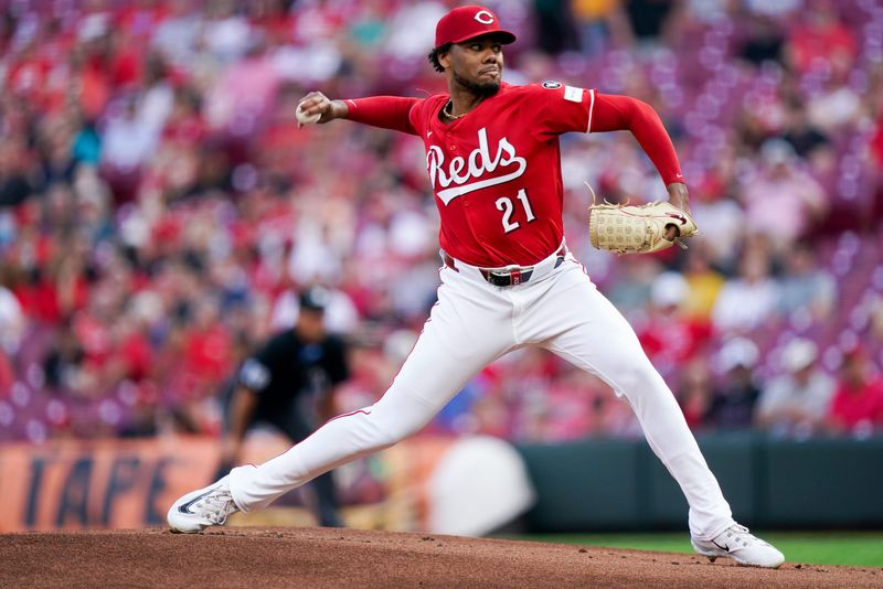 Hunter Greene came out of the game after five innings when his groin injury resurfaced. He allowed two runs on five hits and three walks while striking out seven.