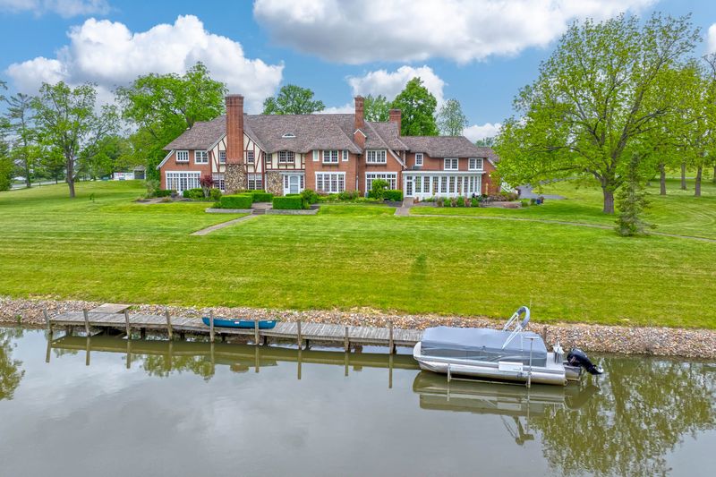 The Wehrle Mansion, also called the Grand Harbor Yacht Club, built in 1917 on the southeast corner of Buckeye Lake, has been listed for $3.5 million.