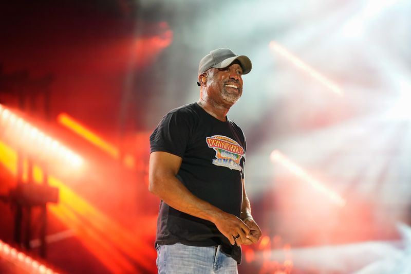 Darius Rucker performs at the CMA Fest 2025 in Nashville.