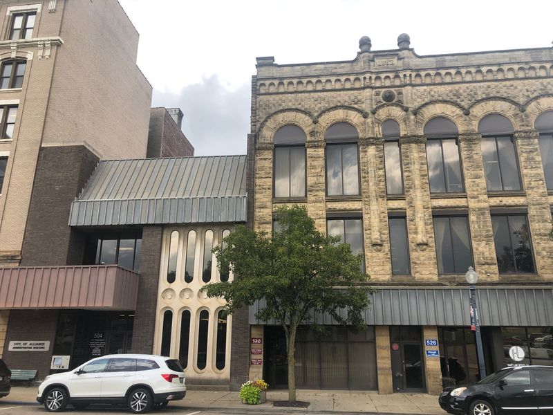 Alliance Mayor Andy Grove said there are plans to move City Council downtown into this tall three-story building, owned by the city, adjacent to the government offices.