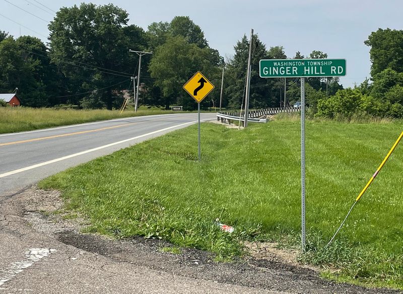 Test wells are being drilled in Washington Township on land along Ginger Hill Road, which runs east of State Route 13 just south of Velvet Ice Cream’s Ye Olde Mill restaurant.